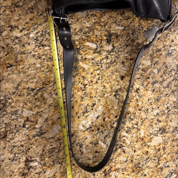 Coach 9151 Legacy Vintage Bucket Shoulder Hobo Bag Black Leather with Silver Tag - Picture 7 of 7